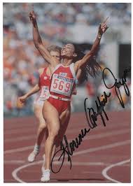 Cnn speaks to her coach and husband al joyner about seoul, drugs and her. Florence Griffith Joyner