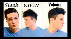 How to combat a receding hairline. Mens Hair 3 Different Styles Youtube