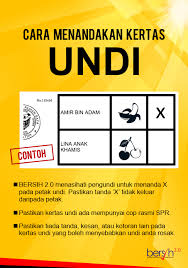 Untuk yang pertama kali mengundi dan tidak tahu bagaimana cara yang betul, boleh ikuti 7 langkah di bawah: Tandakan Kertas Undi Anda Dengan Bersih 2 0 Official Facebook