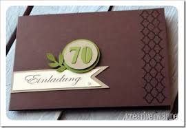 Damit ihre einladungskarten zum 70. Einladung Zum 70 Geburtstag Kreative4wande Einladungen Einladung Runder Geburtstag Geburtstagskarte