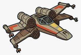 28 Collection Of X Wing Drawing Simple - Star Wars X Wing Clip Art  Transparent Png - 700X474 - Free Download On Nicepng