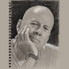 Portrait drawing with 26 hours invested