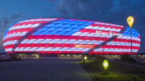 Bayern münchen and tsv 1860. Fc Bayern Light Up Allianz Arena In Us Colors Fc Bayern Munich