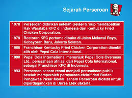 Beranda ⁄ pos tag visi misi komunitas kfc. Pt Fast Food Indonesia Tbk Ppt Download
