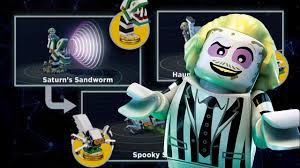 Lego dimensions es la apuesta al más puro estilo skylanders o amiibo por parte de warner bros. Lego Dimensions Beetlejuice Alternate Builds Saturn S Sandworm Beetlejuice Fun Pack Youtube