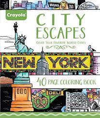For sure, it is a adult coloring website! Crayola City Escapes Coloring Pages Gift For Teens Adult Coloring Enthusiasts 40pgs