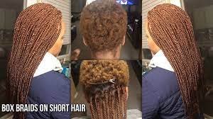 Colorful chunky beads for african braid. How To Grip And Do Box Braids On Very Short Natural Hair Natural Hair Styles Short Natural Hair Styles Very Short Hair