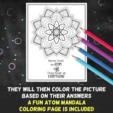 Atom and molecule / chemistry. Atoms Color By Number Atomic Structure Science Color By Number