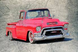 Image result for Flame Red 1957 GMC