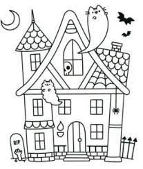 Halloween is the absolute busiest time of year for woo! 117 Spooky Halloween Coloring Pages For All Age Groups Pusheen Coloring Pages Halloween Coloring Pages Halloween Coloring