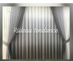Un lit baldaquin et un tapis gris. Rideau Tendance Rideau Pour Salon Plusieur Couleurs A Facebook