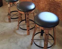 Jack Daniels Whiskey Barrel Table With 4 Stave Chairs And Etsy In 2020 Wine Barrel Chairs Whiskey Barrel Table Wine Barrel Furniture