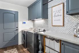 Modern farmhouse bathroom remodel reveal | white cottage home & living. 75 Beautiful Laundry Room With Gray Walls Pictures Ideas July 2021 Houzz