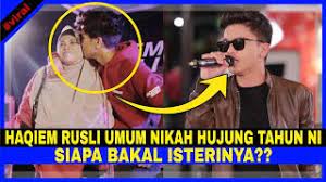 Watch and learn how to play haqiem rusli chords and tabs with our video lessons. Terkini Haqiem Rusli Umum Nikah Hujung Tahun Ni Siapa Bakal Isterinya Ini Jawapan Haqiem Rusli Youtube