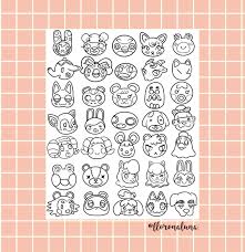 Animal crossing coloring pages at getdrawings | free download. I Drew This Animal Crossing Coloring Page Animalcrossing