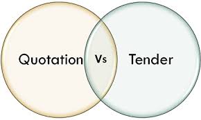 Difference Between Quotation And Tender With Comparison