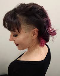 👠Pinup Edge✂️ . A big chop for this cutie!! 😍 A cut that can be classy  and edgy! . . . #hairmakeover #haircut #shorthair #bobhaircut #pinupgirl  #pinupstyle #pinup #classicstyle #edgycut