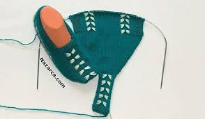 Kuyruklu Kelebek Patik Modeli Simdi Basla Aksam Bitir Nazarca Com Patikler Baby Knitting Patterns Orgu Desenleri