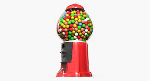 3d Model Candy Dispenser Gum Gumball Machine Distributor Ball Chewing Children Coin Kids Food Vending Bubble O Gumball Machine Gumball 3d Model