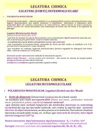 Start studying van der waals forces. Legatura Chimica Legaturi Forte Intermoleculare