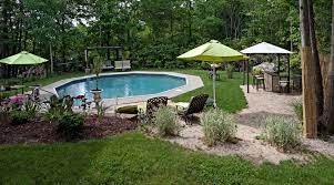 A small pool may not be half the cost of a pool twice it's size, due to certain fixed costs, but it can save as much as 40% of the cost to build your own inground pool! 13 Small Inground Pools For Your Backyard Hideaway
