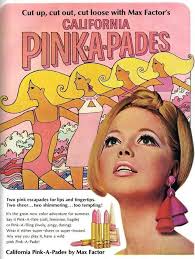 Max Factor California Pink-A-Pades ad, 1967. : r/vintageads