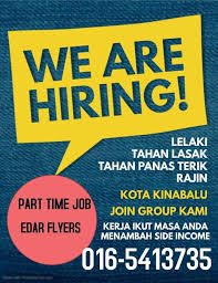 Hasil carian kerja mengikut jenis kerja part time. Partimer Kota Kinabalu Home Facebook
