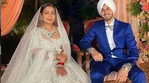 Neha kakkar recently tied the knot with beau rohanpreet singh in a very lavish and extravagant ceremony. Neha Kakkar Rohanpreet Singh S Wedding Reception Neha Dazzles In White Glittery Attire Filmibeat