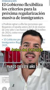 ✅El Gobierno flexibiliza los requisitos para la regularización masiva de  inmigrantes. Te explico cuáles serán los requisitos generales. #legal  #abogado #sucesos