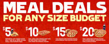 Meal Deals For Any Sixe Budget 5 10 15 20 Meal Deal Bread Dipping Sauce Meals