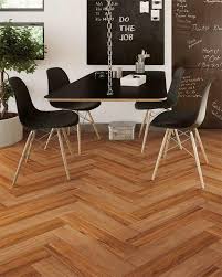 Wood look tile is very dense & durable. 150x800 6x32 Brown Wood Look Ceramic Tile Dh158r6b11 Flooring Wood Effect