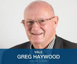 It is with great sadness that we share news of the passing of our former  Group CEO, Gregory Haywood. Greg joined the PICA Group as Group CFO/Company  Secretary in 2001 after a