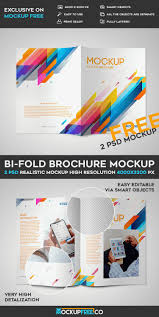 Bi Fold Brochure 2 Free Psd Mockups On Behance Bi Fold Brochure Brochure Mockup Psd Free Mockup Free Psd