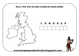 Willy Fog Para Colorear