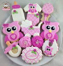 Whoo S Bakery Photos From Whoo S Bakery S Post Facebook Baby Shower Cookies Owl Baby Shower Baby Cookies
