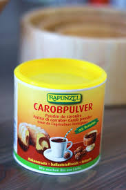 Alimentation Vivante Crue La Poudre De Caroube Subsitue Du Cacao