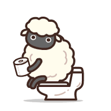 24 Funny Interesting Gulu Sheep Wechat Emoji Gifs Cute Gif Funny Gif Funny Cartoon Gifs