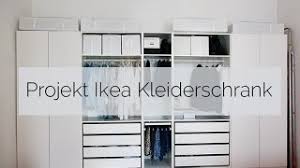 Du brauchst hilfe bei der planung? Projekt Ikea Kleiderschrank Youtube