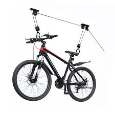 Parkis magically lifts your bike and allows you to forget all. Robtec Heavy Duty Ceiling Mount Bike Hoist Set Cbh45 The Home Depot
