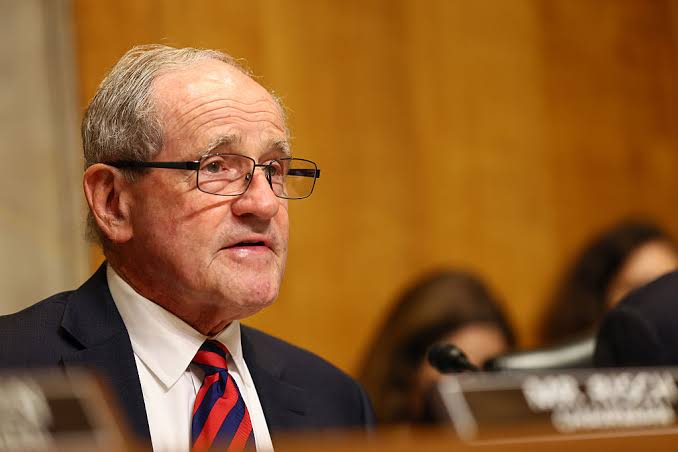 Senador republicano Jim Risch durante declaração sobre PCC e Comando Vermelho como ameaças terroristas