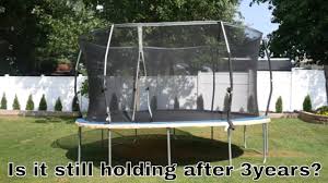 Loose screws or bolts can come out of their housing when the trampoline is in use, and it. How To Set Up A Trampoline Jump Power Youtube