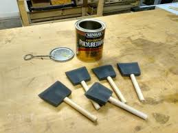 I tried a litttle soapy water and also some vinegar water. How To Apply Polyurethane 4 Easy Steps To A Great Finish