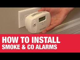 If your carbon monoxide alarm sounds, gather family members and immediately leave the house. How To Install Smoke Alarms Co Alarms Ace Hardware Youtube