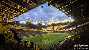 Seit 1974 trägt der bvb seine heimspiele im westfalenstadion aus. Bvb Signal Iduna Park Kehrt In Fifa 19 Zuruck Goal Com