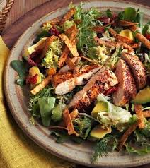 Evenly rub the chicken pieces with the spice mixture. Mrs Cubbison S Southwest Blackened Chicken Salad Delicious Salads Chicken Recipes Eat Salad