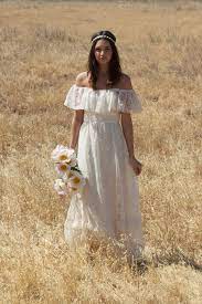 For jazz age enthusiasts, no wedding day look is complete without shimmering gowns in allover beading. Grace Bohemian Vintage Wedding By Daughters Of Simone 752 00 Wedding Dresses Vintage Bohemian Bohemian Beach Wedding Dress Vintage Inspired Wedding Dresses