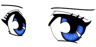 In the next example (3), there is no shine to the eye, the iris is completely. Ultimate Guide On How To Draw Manga Eyes