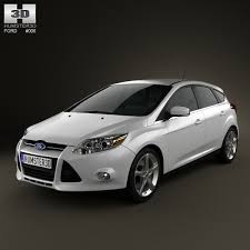 3d Model Of Ford Focus Hatchback 2011 Ford Focus Hatchback Ford Focus Sedan Ford Focus