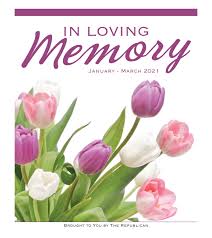 Flowers by jennie lynne promo code. In Loving Memory January 2021 To March 2021 By Repubnews Issuu