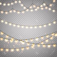 Christmas Lights Isolated On Transparent Background Vector Xmas Stock Photo Picture And Royalty Free Image Image 89425628